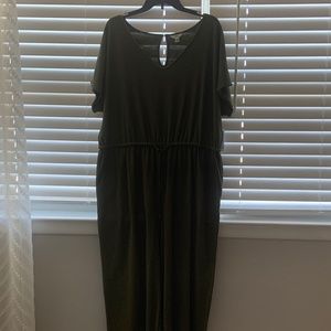 Maxi Green Jumpsuit